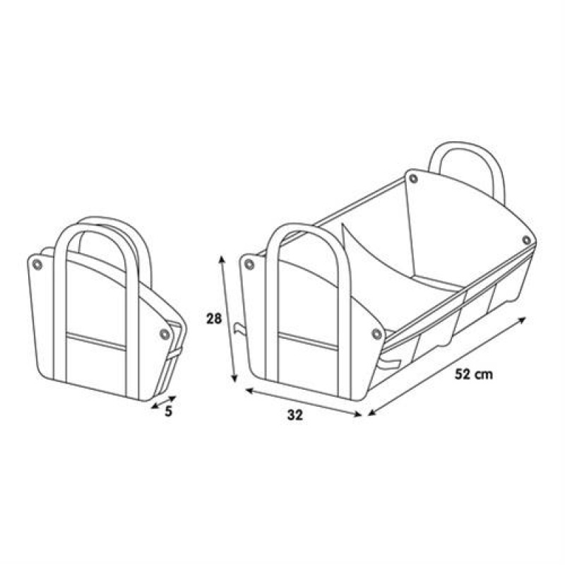 ORGANIZER ΠΟΡΤ ΜΠΑΓΚΑΖ DELUXE (M) 52 Χ 32 cm - Lampa - L6996.2