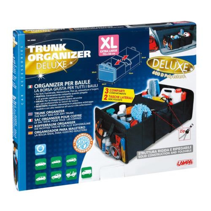 ORGANIZER ΠΟΡΤ ΜΠΑΓΚΑΖ DELUXE (XL) 70 Χ 36 cm - Lampa - L6996.3 ORGANIZER ΠΟΡΤ ΜΠΑΓΚΑΖ DELUXE (XL) 70 Χ 36 cm - Lampa - L6996.3