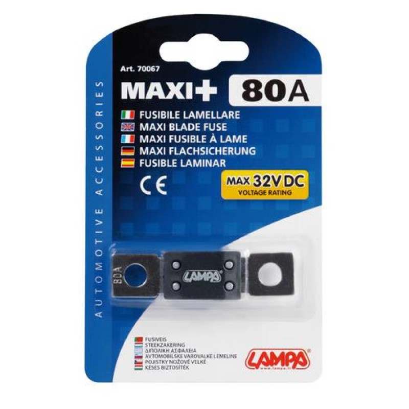 ΑΣΦΑΛΕΙΑ ANL MAXI+ 80A 12/32V 1ΤΕΜ. - Lampa - L7006.7 ΑΣΦΑΛΕΙΑ ANL MAXI+ 80A 12/32V 1ΤΕΜ. - Lampa - L7006.7