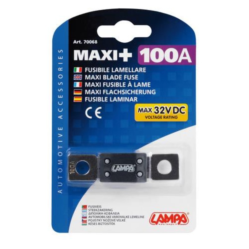 ΑΣΦΑΛΕΙΑ ANL MAXI+ 100A 12/32V 1ΤΕΜ. - Lampa - L7006.8 ΑΣΦΑΛΕΙΑ ANL MAXI+ 100A 12/32V 1ΤΕΜ. - Lampa - L7006.8