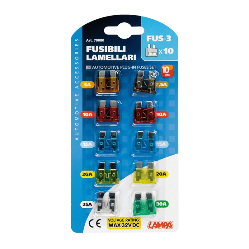 ΑΣΦΑΛΕΙΕΣ PLUG-IN 12/24V - 10 ΤΕΜ. (ΚΑΡΤΕΛΑ) - Lampa - 7008.0-LM ΑΣΦΑΛΕΙΕΣ PLUG-IN 12/24V - 10 ΤΕΜ. (ΚΑΡΤΕΛΑ) - Lampa - 7008.0-LM