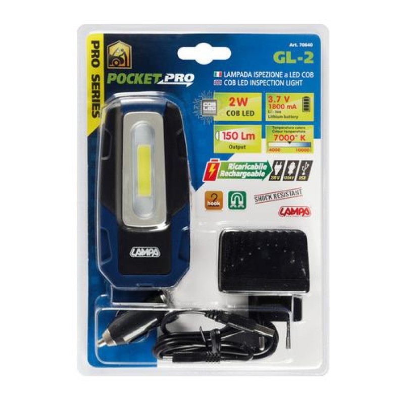 ΦΑΚΟΣ GL-2 12/24/230V/USB COB LED 150lm 2W 7.000K PRO-SERIES ΑΔΙΑΒΡΟΧΟΣ ΜΕ ΜΑΓΝΗΤΙΚΗ ΒΑΣΗ+ΓΑΝΤΖΟΣ - Lampa - L7064.0 ΦΑΚΟΣ GL-2 12/24/230V/USB COB LED 150lm 2W 7.000K PRO-SERIES ΑΔΙΑΒΡΟΧΟΣ ΜΕ ΜΑΓΝΗΤΙΚΗ ΒΑΣΗ+ΓΑΝΤΖΟΣ - Lampa - L7064.0
