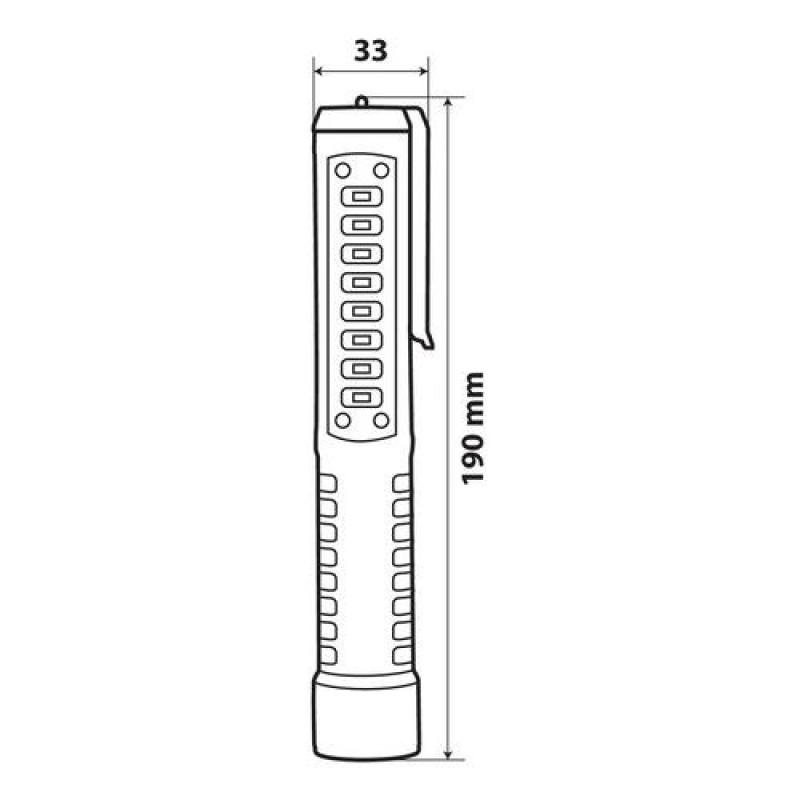 ΦΑΚΟΣ PRO-LAM 5/230V/USB SMD LED 260lm 6.000K PRO-SERIES ΜΕ ΜΑΓΝΗΤΙΚΗ ΒΑΣΗ+ΓΑΝΤΖΟΣ - Lampa - L7064.8