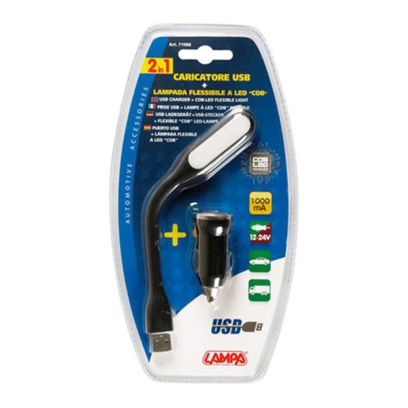 ΠΛΑΦΟΝΙΕΡΑ ΑΝΑΓΝΩΣΗΣ 2 ΣΕ 1 COB LED & ΦΟΡΤΙΣΤΗΣ USB 12/24V - 1000mA (ΜΑΥΡΗ/ΕΥΚΑΜΠΤΗ) - Lampa - L7198.8 ΠΛΑΦΟΝΙΕΡΑ ΑΝΑΓΝΩΣΗΣ 2 ΣΕ 1 COB LED & ΦΟΡΤΙΣΤΗΣ USB 12/24V - 1000mA (ΜΑΥΡΗ/ΕΥΚΑΜΠΤΗ) - Lampa - L7198.8