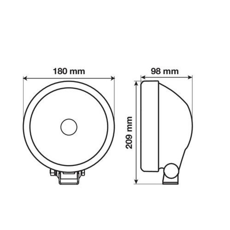 ΠΡΟΒΟΛΕΑΣ SATURN 7 INCH 12/24V-H7 ΚΑΡΦΙ ΜΕ LED ΘΕΣΕΩΣ ΣΤΡΟΓΓΥΛΟΣ 180mm 1ΤΕΜ. - Lampa - L7221.4 ΠΡΟΒΟΛΕΑΣ SATURN 7 INCH 12/24V-H7 ΚΑΡΦΙ ΜΕ LED ΘΕΣΕΩΣ ΣΤΡΟΓΓΥΛΟΣ 180mm 1ΤΕΜ. - Lampa - L7221.4