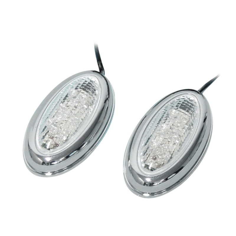 ΦΛΑΣ MOTO SIDE MARKET 12V LED 70x40mm ΧΡΩΜΙΟ - 2ΤΕΜ. - Lampa - 7227.9-LM ΦΛΑΣ MOTO SIDE MARKET 12V LED 70x40mm ΧΡΩΜΙΟ - 2ΤΕΜ. - Lampa - 7227.9-LM
