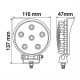 ΠΡΟΒΟΛΕΑΣ ΕΡΓΑΣΙΑΣ WL-12 18W 1440LM 12/24V ΜΕ 6 LED ΔΙΑΘΛΑΣΗΣ 6.000K (137 x 116 x 47mm) ΣΤΡΟΓΓΥΛΟΣ -1ΤΕΜ. - Lampa - L7232.6 ΠΡΟΒΟΛΕΑΣ ΕΡΓΑΣΙΑΣ WL-12 18W 1440LM 12/24V ΜΕ 6 LED ΔΙΑΘΛΑΣΗΣ 6.000K (137 x 116 x 47mm) ΣΤΡΟΓΓΥΛΟΣ -1ΤΕΜ. - Lampa - L7232.6