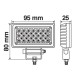 ΠΡΟΒΟΛΕΑΣ ΕΡΓΑΣΙΑΣ WL-14 10/30V 33LED 6W 726LM 6.000K ΜΕ ΦΩΣ ΔΙΑΘΛΑΣΗΣ (95x80x25 mm) 1ΤΕΜ. - Lampa - L7232.8 ΠΡΟΒΟΛΕΑΣ ΕΡΓΑΣΙΑΣ WL-14 10/30V 33LED 6W 726LM 6.000K ΜΕ ΦΩΣ ΔΙΑΘΛΑΣΗΣ (95x80x25 mm) 1ΤΕΜ. - Lampa - L7232.8
