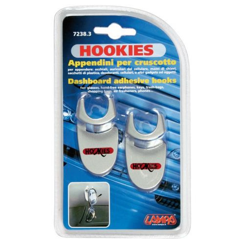 ΑΥΤΟΚΟΛΛΗΤΑ ΓΑΤΖΑΚΙΑ HOOKIES ΓΙΑ ΤΑΜΠΛΟ (2 ΤΕΜ.) - Lampa - L7238.3 ΑΥΤΟΚΟΛΛΗΤΑ ΓΑΤΖΑΚΙΑ HOOKIES ΓΙΑ ΤΑΜΠΛΟ (2 ΤΕΜ.) - Lampa - L7238.3