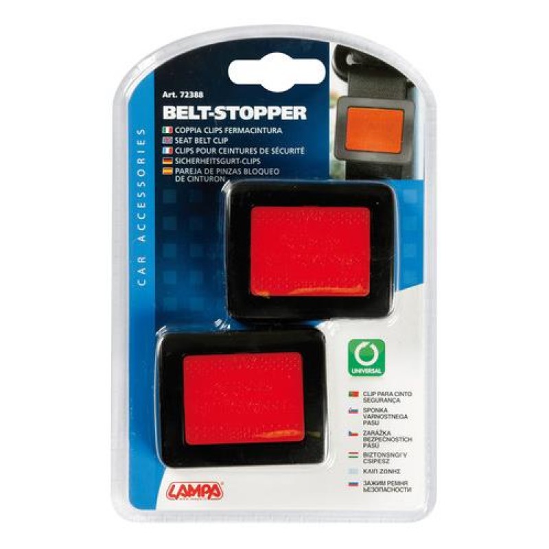 ΚΛΙΠ ΓΙΑ ΖΩΝΕΣ ΑΣΦΑΛΕΙΑΣ (2 ΤΕΜ) - Lampa - L7238.8 ΚΛΙΠ ΓΙΑ ΖΩΝΕΣ ΑΣΦΑΛΕΙΑΣ (2 ΤΕΜ) - Lampa - L7238.8
