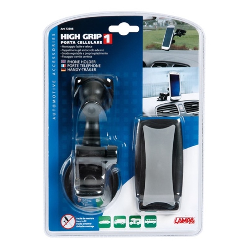 ΒΑΣΗ ΣΤΗΡΙΞΗΣ ΚΙΝΗΤΟΥ ΜΕ ΤΖΕΛ HIGH GRIP 1 - Lampa - L7250.8/T ΒΑΣΗ ΣΤΗΡΙΞΗΣ ΚΙΝΗΤΟΥ ΜΕ ΤΖΕΛ HIGH GRIP 1 - Lampa - L7250.8/T