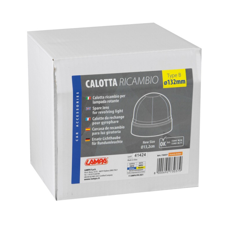 ΚΑΠΑΚΙ ΓΙΑ LED ΦΑΡΟ ΠΟΡΤΟΚΑΛΙ (ΓΙΑ ΦΑΡΟΥΣ L7289.8-RL-10/L7290.9-RL-11) LAMPA - 1 TEM. - Lampa - L7303.7 ΚΑΠΑΚΙ ΓΙΑ LED ΦΑΡΟ ΠΟΡΤΟΚΑΛΙ (ΓΙΑ ΦΑΡΟΥΣ L7289.8-RL-10/L7290.9-RL-11) LAMPA - 1 TEM. - Lampa - L7303.7