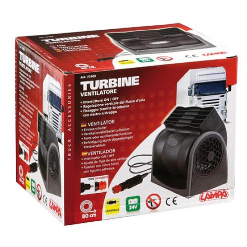 ΑΝΕΜΙΣΤΗΡΑΣ TURBINE 24V (2 ΤΑΧΥΤΗΤΩΝ) 19x23cm - Lampa - L7310.9 ΑΝΕΜΙΣΤΗΡΑΣ TURBINE 24V (2 ΤΑΧΥΤΗΤΩΝ) 19x23cm - Lampa - L7310.9