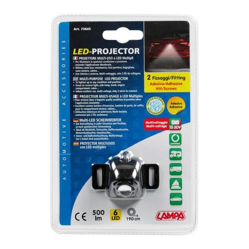 ΒΟΗΘΗΤΙΚΟ ΦΩΣ ΟΠΙΣΘΕΝ 12/24V 6LED 4W 500lm 6.000K LED-PROJECTOR 59x36x28mm ΛΕΥΚΟ ΦΩΣ ΑΔΙΑΒΡΟΧΟ - Lampa - L7364.5 ΒΟΗΘΗΤΙΚΟ ΦΩΣ ΟΠΙΣΘΕΝ 12/24V 6LED 4W 500lm 6.000K LED-PROJECTOR 59x36x28mm ΛΕΥΚΟ ΦΩΣ ΑΔΙΑΒΡΟΧΟ - Lampa - L7364.5