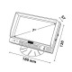 ΟΘΟΝΗ M2 180x120x57mm 7 ΙΝΤΣΕΣ 10-32V ΓΙΑ 3 ΚΑΜΕΡΕΣ ΚΑΙ 3 AUDIO - Lampa - L7444.1 ΟΘΟΝΗ M2 180x120x57mm 7 ΙΝΤΣΕΣ 10-32V ΓΙΑ 3 ΚΑΜΕΡΕΣ ΚΑΙ 3 AUDIO - Lampa - L7444.1