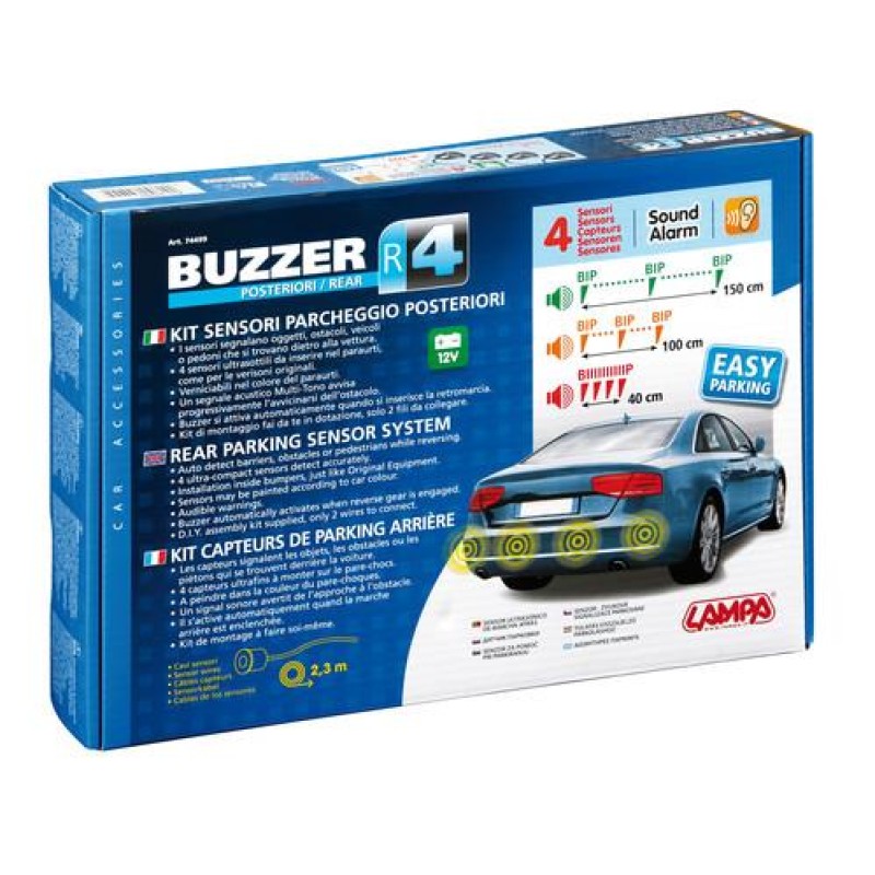 ΣΥΣΤΗΜΑ ΠΑΡΚΑΡΙΣΜΑΤΟΣ 12V 4 ΜΑΤΙΑ ΜΕ BUZZER R4 - Lampa - L7449.9 ΣΥΣΤΗΜΑ ΠΑΡΚΑΡΙΣΜΑΤΟΣ 12V 4 ΜΑΤΙΑ ΜΕ BUZZER R4 - Lampa - L7449.9