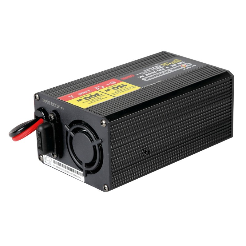 POWER INVERTER 150 ΜΕΤΑΤΡΟΠΕΑΣ 12V > 220V MAX POWER 150W - PEAK POWER 300W - Lampa - L7451.1