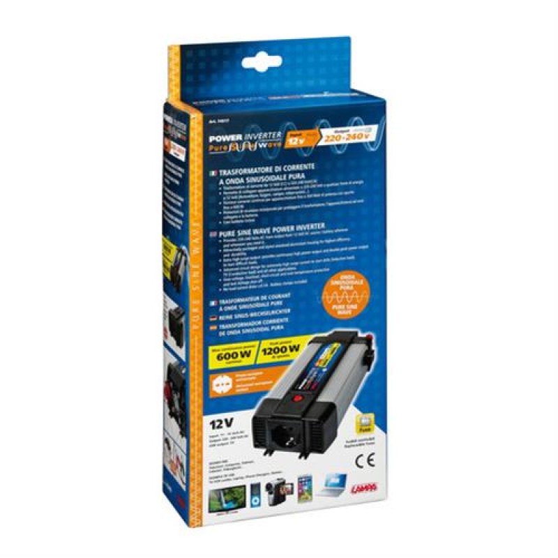 INVERTER PURE SINE WAVE 12-220-240V - Lampa - L7451.7 INVERTER PURE SINE WAVE 12-220-240V - Lampa - L7451.7