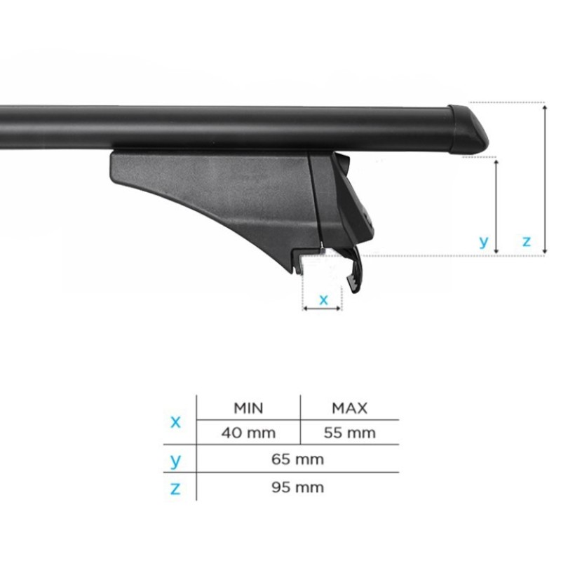 ΜΠΑΡΕΣ ΟΡΟΦΗΣ ΑΛΟΥΜΙΝΙΟΥ TIGER BLACK 118,5 cm ΣΕ ΜΑΥΡΟ ΧΡΩΜΑ ΓΙΑ ΟΡΟΦΗ ΜΕ FLUSH ΚΑΙ RAISED RAILS MENABO - 2 ΤΕΜ. - MENABO - 8590/MB ΜΠΑΡΕΣ ΟΡΟΦΗΣ ΑΛΟΥΜΙΝΙΟΥ TIGER BLACK 118,5 cm ΣΕ ΜΑΥΡΟ ΧΡΩΜΑ ΓΙΑ ΟΡΟΦΗ ΜΕ FLUSH ΚΑΙ RAISED RAILS MENABO - 2 ΤΕΜ. - MENABO - 8590/MB
