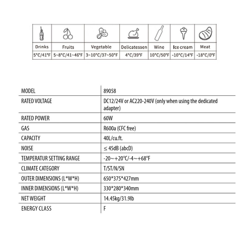 ΨΥΓΕΙΟ/ΚΑΤΑΨΥΚΤΗΣ 40LT/12/24V+220V ΦΟΡΗΤΟ ΜΕ ΣΥΜΠΙΕΣΤΗ/ΘΕΡΜΟΣΤΑΤΗ ΚΑΙ ΨΗΦΙΑΚΗ ΟΘΟΝΗ FC-40 LAMPA - 1 TEM. - Lampa - L8905.8 ΨΥΓΕΙΟ/ΚΑΤΑΨΥΚΤΗΣ 40LT/12/24V+220V ΦΟΡΗΤΟ ΜΕ ΣΥΜΠΙΕΣΤΗ/ΘΕΡΜΟΣΤΑΤΗ ΚΑΙ ΨΗΦΙΑΚΗ ΟΘΟΝΗ FC-40 LAMPA - 1 TEM. - Lampa - L8905.8