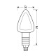 ΦΛΑΣ ΜΗΧΑΝΗΣ FOCAL 12V 21W (78x37mm) ΜΑΥΡΑ -2 ΤΕΜ. - Lampa - 9006.5-LM