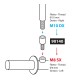 ΑΝΤΑΠΤΟΡΑΣ ΓΙΑ ΚΑΘΡΕΠΤΗ ΜΗΧΑΝΗΣ M10DX-M8SX -1ΤΕΜ - Lampa - 9014.0-LM ΑΝΤΑΠΤΟΡΑΣ ΓΙΑ ΚΑΘΡΕΠΤΗ ΜΗΧΑΝΗΣ M10DX-M8SX -1ΤΕΜ - Lampa - 9014.0-LM