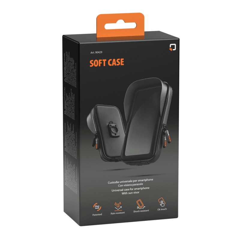 Θήκη Κινητού Soft Case με Αλεξήλιο της σειράς Optiline Universal Εφαρμογής για κινητά με μέγιστες διαστάσεις 85 x 170 mm, συμβατή με Βάσεις Στήριξης Κινητού Optiline για Μηχανή με σύστημα Duolock - Optiline - 9042.9-LM Θήκη Κινητού Soft Case με Αλεξήλιο της σειράς Optiline Universal Εφαρμογής για κινητά με μέγιστες διαστάσεις 85 x 170 mm, συμβατή με Βάσεις Στήριξης Κινητού Optiline για Μηχανή με σύστημα Duolock - Optiline - 9042.9-LM