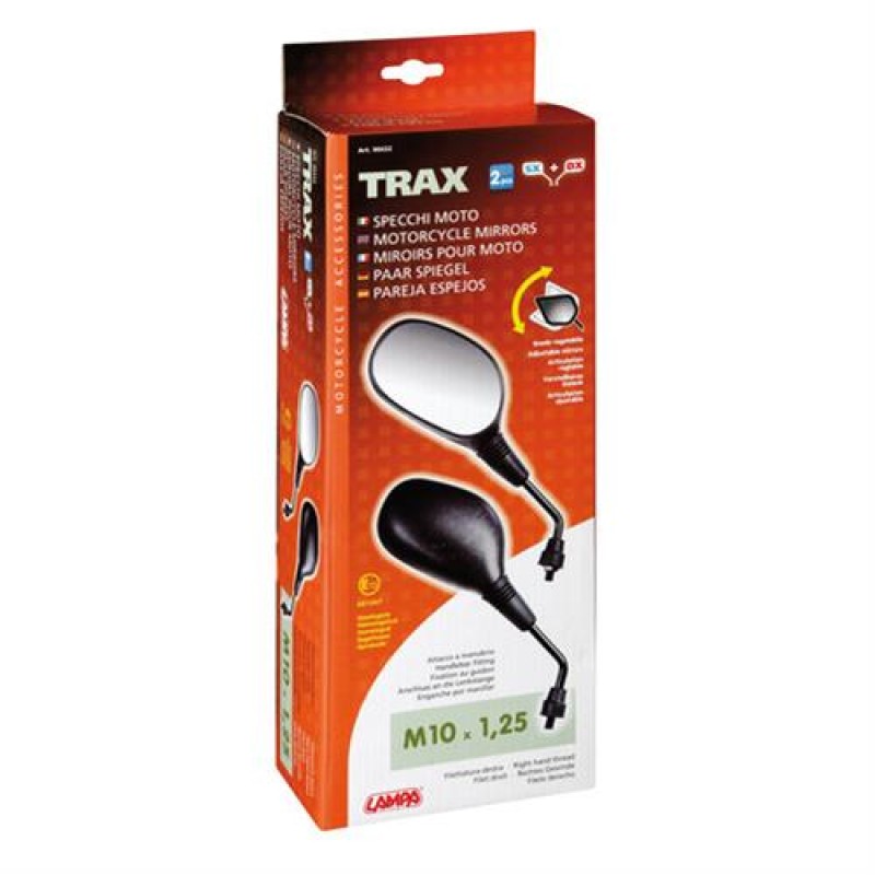 Καθρέπτες Μηχανής Trax M10X1,25 2τεμ. - Lampa - 9043.2-LM Καθρέπτες Μηχανής Trax M10X1,25 2τεμ. - Lampa - 9043.2-LM