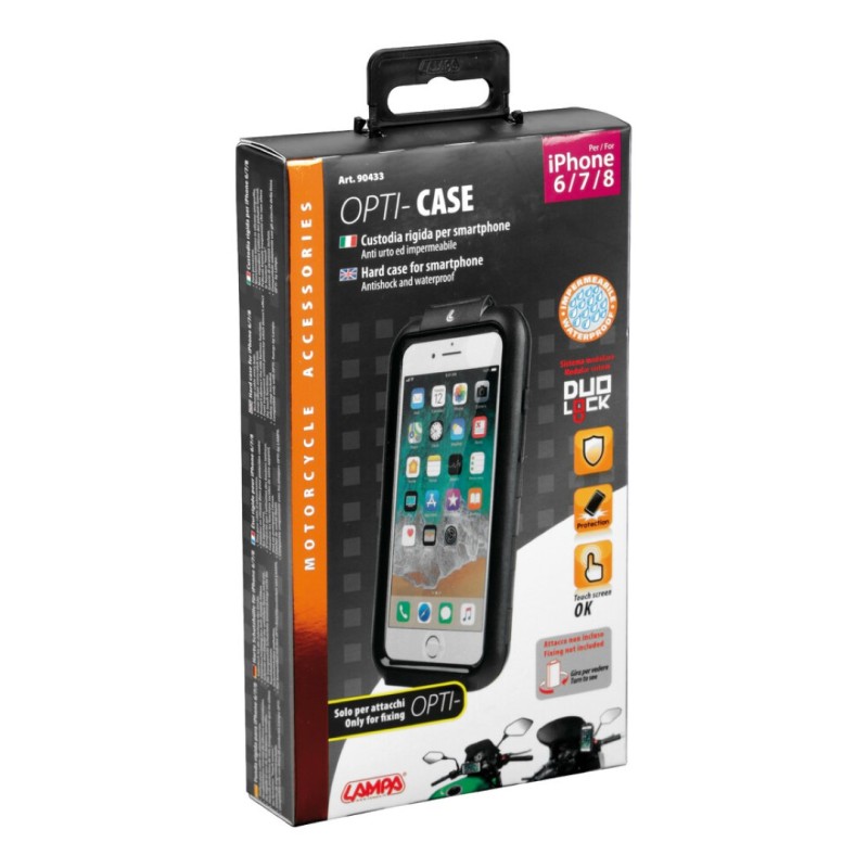 Θήκη Κινητού Hard Case της σειράς Optiline για Apple iPhone 6 / 7 / 8 / SE 2020, συμβατή με Βάσεις Στήριξης Κινητού Optiline για Μηχανή με σύστημα Duolock - Optiline - 9043.3-LM Θήκη Κινητού Hard Case της σειράς Optiline για Apple iPhone 6 / 7 / 8 / SE 2020, συμβατή με Βάσεις Στήριξης Κινητού Optiline για Μηχανή με σύστημα Duolock - Optiline - 9043.3-LM