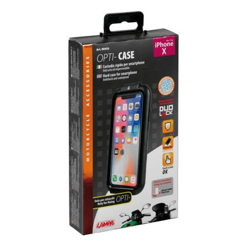 Θήκη Κινητού Hard Case της σειράς Optiline για Apple iPhone X / XS , συμβατή με Βάσεις Στήριξης Κινητού Optiline για Μηχανή με σύστημα Duolock - Optiline - 9043.5-LM Θήκη Κινητού Hard Case της σειράς Optiline για Apple iPhone X / XS , συμβατή με Βάσεις Στήριξης Κινητού Optiline για Μηχανή με σύστημα Duolock - Optiline - 9043.5-LM