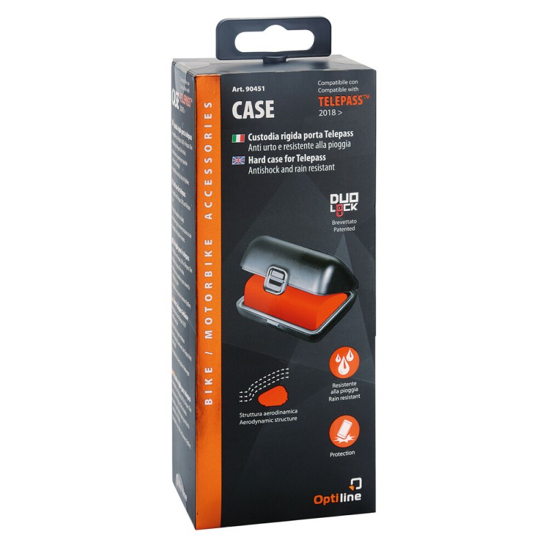 Θήκη CaseTelepass Hard Case της σειράς Optiline για μεταφορά e-pass/telepass με διαστάσεις 67 x 48 x 28 mm, συμβατή με Βάσεις Στήριξης Κινητού Optiline για Μηχανή με σύστημα Duolock - Optiline - 9045.1-LM Θήκη CaseTelepass Hard Case της σειράς Optiline για μεταφορά e-pass/telepass με διαστάσεις 67 x 48 x 28 mm, συμβατή με Βάσεις Στήριξης Κινητού Optiline για Μηχανή με σύστημα Duolock - Optiline - 9045.1-LM