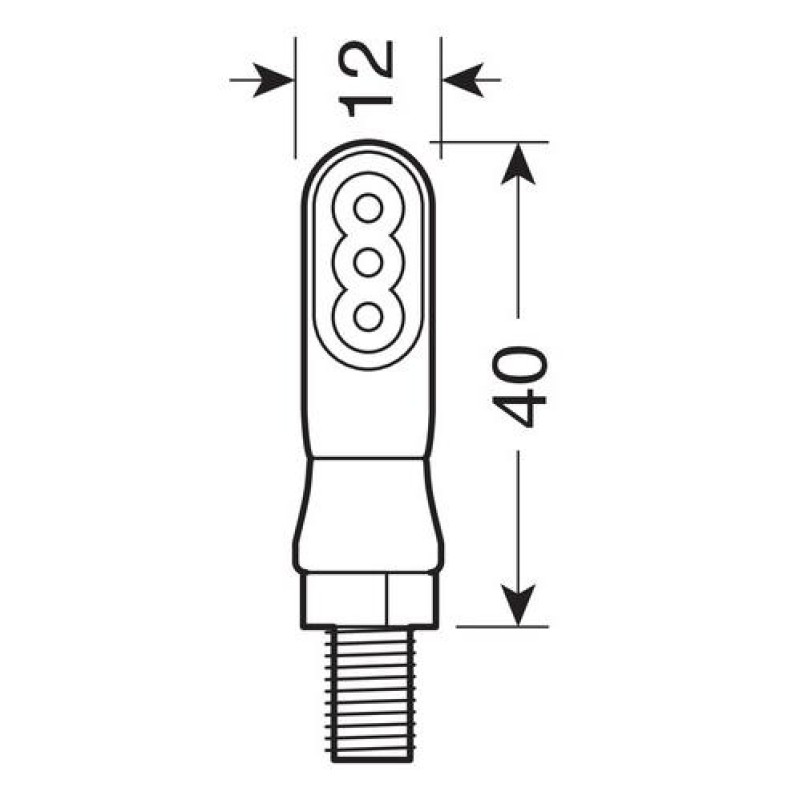 ΦΛΑΣ ΜΟΤΟ NANO LED 12V 35x18mm ΜΑΥΡΑ 2 ΤΕΜ. - Lampa - 9047.6-LM ΦΛΑΣ ΜΟΤΟ NANO LED 12V 35x18mm ΜΑΥΡΑ 2 ΤΕΜ. - Lampa - 9047.6-LM
