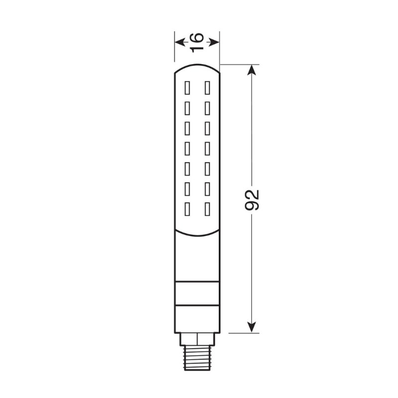 ΦΛΑΣ ΠΙΣΩ ΓΙΑ MOTO LINE SQ 12V SMD LED 3 ΧΡΗΣΕΩΝ ΘΕΣΕΩΣ/STOP/ΦΛΑΣ (ΜΑΥΡΟ 92 X 16 mm) - 2 ΤΕΜ. - Lampa - 9047.7-LM ΦΛΑΣ ΠΙΣΩ ΓΙΑ MOTO LINE SQ 12V SMD LED 3 ΧΡΗΣΕΩΝ ΘΕΣΕΩΣ/STOP/ΦΛΑΣ (ΜΑΥΡΟ 92 X 16 mm) - 2 ΤΕΜ. - Lampa - 9047.7-LM