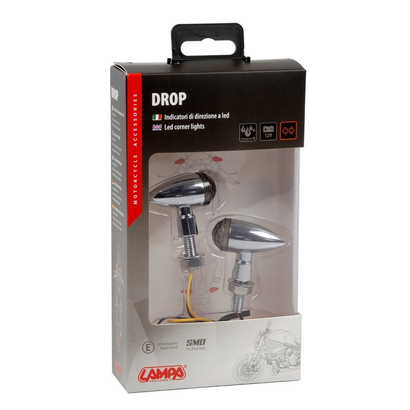 ΦΛΑΣ ΜΟΤΟ DROP 12V SMD LED (35x43mm) ΧΡΩΜΙΟ -2 ΤΕΜ. - Lampa - 9048.3-LM ΦΛΑΣ ΜΟΤΟ DROP 12V SMD LED (35x43mm) ΧΡΩΜΙΟ -2 ΤΕΜ. - Lampa - 9048.3-LM