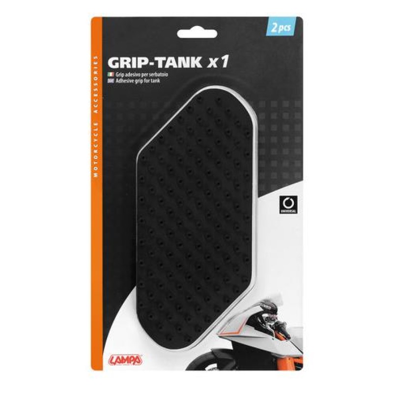 ΠΡΟΣΤΑΤΕΥΤΙΚΟ ΑΥΤΟΚΟΛΛΗΤΟ ΡΕΖΕΡΒΟΥΑΡ GRIP-TANK X1 BLACK 220x100mm 2ΤΕΜ. - Lampa - 9050.8-LM ΠΡΟΣΤΑΤΕΥΤΙΚΟ ΑΥΤΟΚΟΛΛΗΤΟ ΡΕΖΕΡΒΟΥΑΡ GRIP-TANK X1 BLACK 220x100mm 2ΤΕΜ. - Lampa - 9050.8-LM