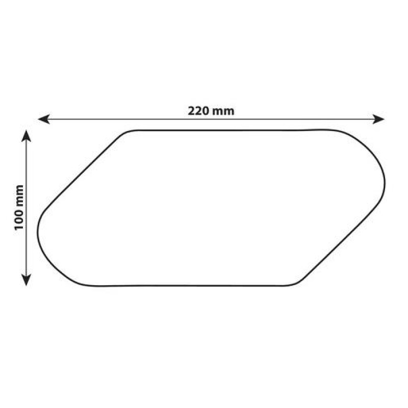 ΠΡΟΣΤΑΤΕΥΤΙΚΟ ΑΥΤΟΚΟΛΛΗΤΟ ΡΕΖΕΡΒΟΥΑΡ GRIP-TANK X1 BLACK 220x100mm 2ΤΕΜ. - Lampa - 9050.8-LM ΠΡΟΣΤΑΤΕΥΤΙΚΟ ΑΥΤΟΚΟΛΛΗΤΟ ΡΕΖΕΡΒΟΥΑΡ GRIP-TANK X1 BLACK 220x100mm 2ΤΕΜ. - Lampa - 9050.8-LM