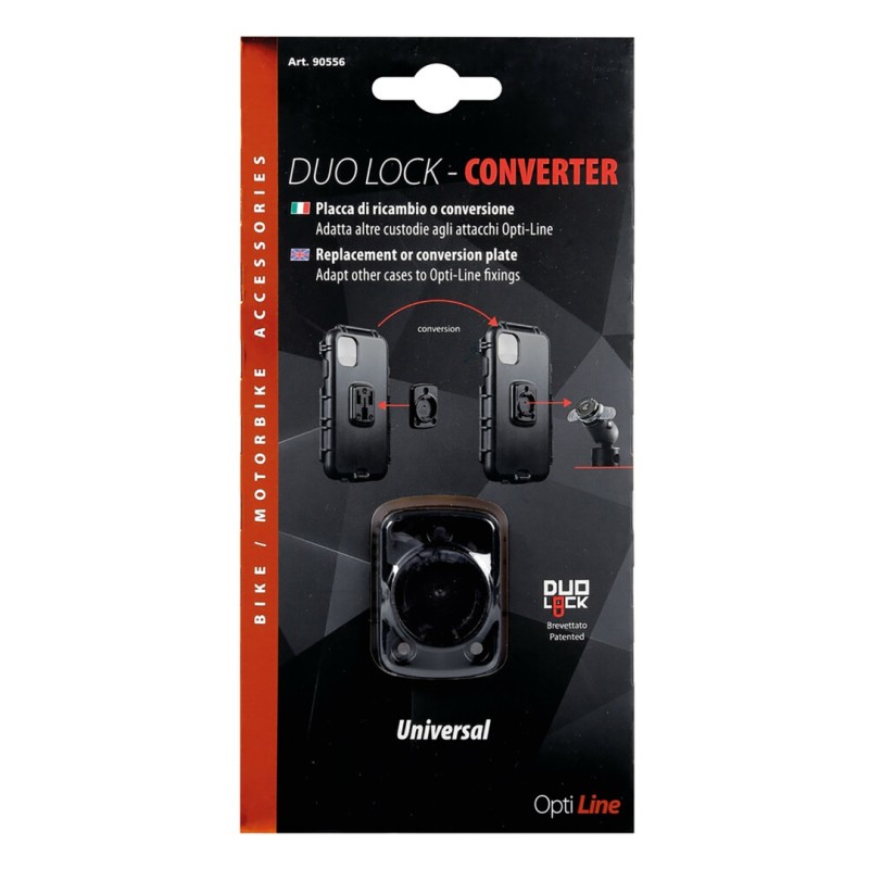 Ανταλλακτικός, Βιδωτός Αντάπτορας Duolock Converter της σειράς Optiline, συμβατός με Θήκες ή Αντάπτορες Κινητού και Βάσεις Στήριξης Κινητού Optiline - Optiline - 9055.6-LM Ανταλλακτικός, Βιδωτός Αντάπτορας Duolock Converter της σειράς Optiline, συμβατός με Θήκες ή Αντάπτορες Κινητού και Βάσεις Στήριξης Κινητού Optiline - Optiline - 9055.6-LM