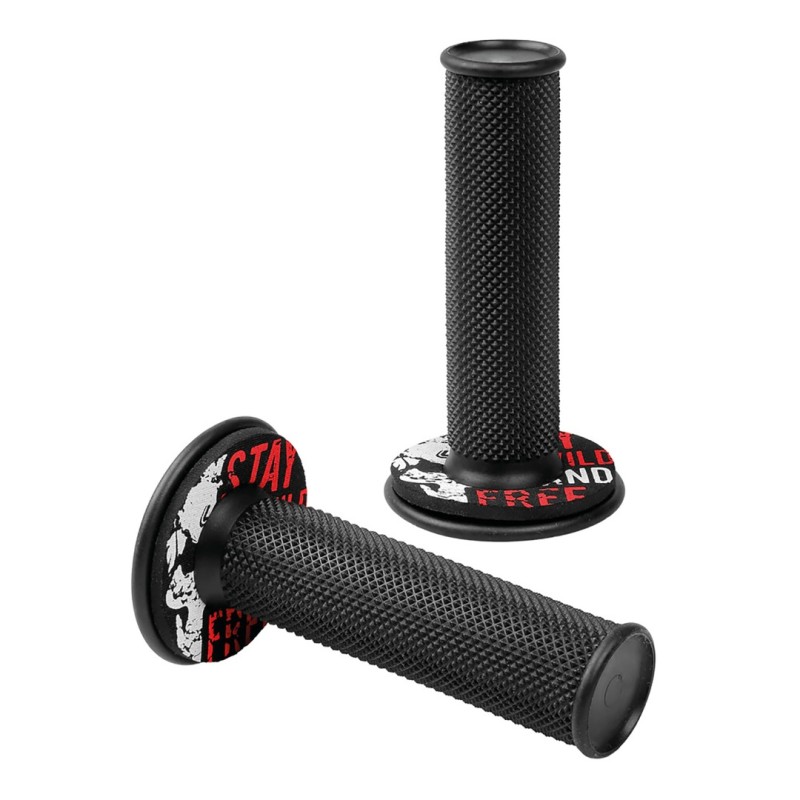 ΧΕΡΟΥΛΙΑ MOTO DONUT OFF-ROAD ΜΑΥΡΑ/ΚΟΚΚΙΝΑ 22MM+25MM 12CM 2ΤΕΜ - Lampa - 9057.1-LM ΧΕΡΟΥΛΙΑ MOTO DONUT OFF-ROAD ΜΑΥΡΑ/ΚΟΚΚΙΝΑ 22MM+25MM 12CM 2ΤΕΜ - Lampa - 9057.1-LM
