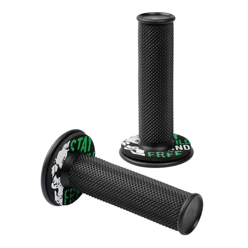 ΧΕΡΟΥΛΙΑ MOTO DONUT OFF-ROAD ΜΑΥΡΑ/ΠΡΑΣΙΝΑ 22MM+25MM 12CM 2ΤΕΜ - Lampa - 9057.2-LM ΧΕΡΟΥΛΙΑ MOTO DONUT OFF-ROAD ΜΑΥΡΑ/ΠΡΑΣΙΝΑ 22MM+25MM 12CM 2ΤΕΜ - Lampa - 9057.2-LM