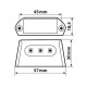 ΦΩΣ ΠΙΝΑΚΙΔΑΣ (ΠΛΑΦΟΝΙΕΡΑ) MOTO A-LON 12V 3LED SMD 57x30mm ΛΕΥΚΟ ΦΩΣ/ΜΑΥΡΟ ΧΡΩΜΑ 1ΤΕΜ - Lampa - 9058.6-LM ΦΩΣ ΠΙΝΑΚΙΔΑΣ (ΠΛΑΦΟΝΙΕΡΑ) MOTO A-LON 12V 3LED SMD 57x30mm ΛΕΥΚΟ ΦΩΣ/ΜΑΥΡΟ ΧΡΩΜΑ 1ΤΕΜ - Lampa - 9058.6-LM