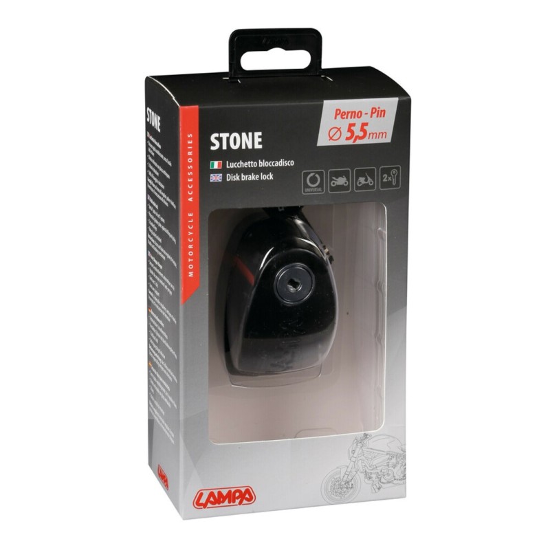 ΑΝΤΙΚΛΕΠΤΙΚΟ ΔΙΣΚΟΦΡΕΝΟΥ STONE ΜΑΥΡΟ 5,5mm (2 ΚΛΕΙΔΙΑ) - Lampa - 9058.8-LM ΑΝΤΙΚΛΕΠΤΙΚΟ ΔΙΣΚΟΦΡΕΝΟΥ STONE ΜΑΥΡΟ 5,5mm (2 ΚΛΕΙΔΙΑ) - Lampa - 9058.8-LM