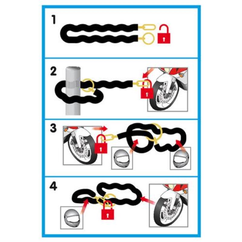 Αντικλεπτική Κουλούρα C-Lock 150R απο Χάλυβα - Lampa - 9063.2-LM Αντικλεπτική Κουλούρα C-Lock 150R απο Χάλυβα - Lampa - 9063.2-LM