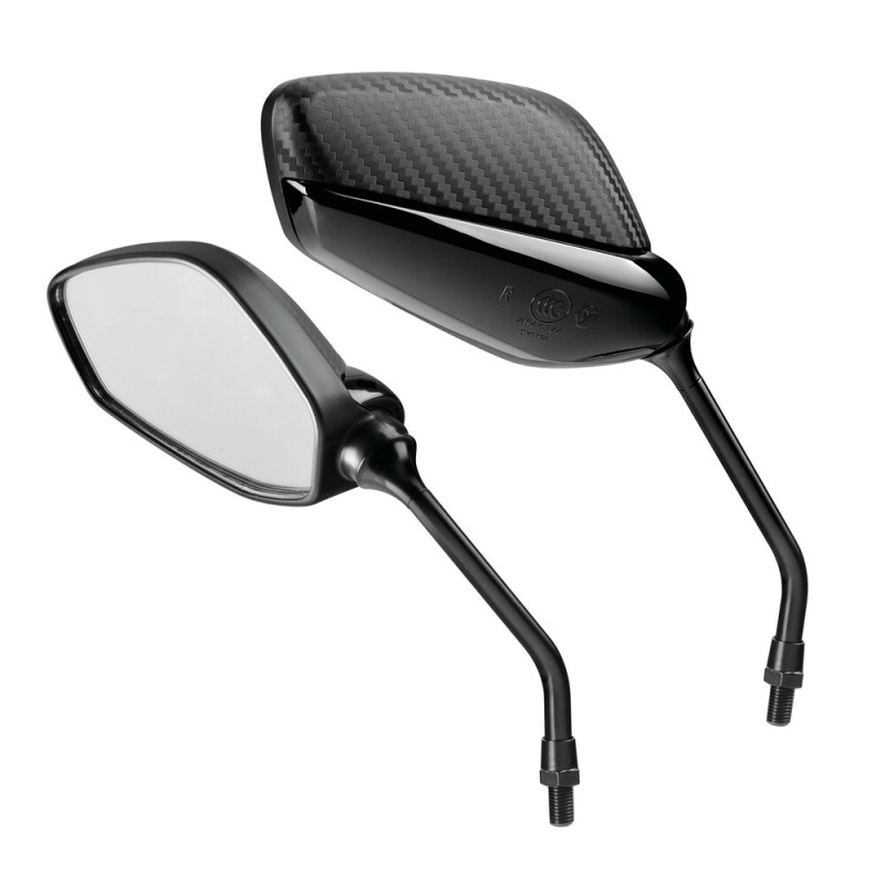 ΚΑΘΡΕΠΤΕΣ MOTO M10x1,25 ΜΑΥΡΟ/ CARBON ΧΡΩΜΑ SPLINTER LAMPA - 2 ΤΕΜ. - Lampa - 9070.9-LM ΚΑΘΡΕΠΤΕΣ MOTO M10x1,25 ΜΑΥΡΟ/ CARBON ΧΡΩΜΑ SPLINTER LAMPA - 2 ΤΕΜ. - Lampa - 9070.9-LM