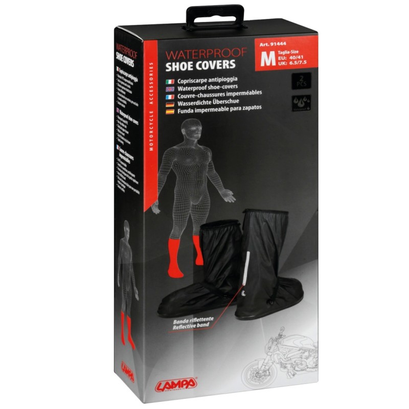 ΑΔΙΑΒΡΟΧΟ ΚΑΛΥΜΜΑ ΠΑΠΟΥΤΣΙΩΝ ΜΕ ΣΟΛΑ SHOE-COVERS No.40-41 (M) -2ΤΕΜ. - Lampa - 9144.4-LM ΑΔΙΑΒΡΟΧΟ ΚΑΛΥΜΜΑ ΠΑΠΟΥΤΣΙΩΝ ΜΕ ΣΟΛΑ SHOE-COVERS No.40-41 (M) -2ΤΕΜ. - Lampa - 9144.4-LM