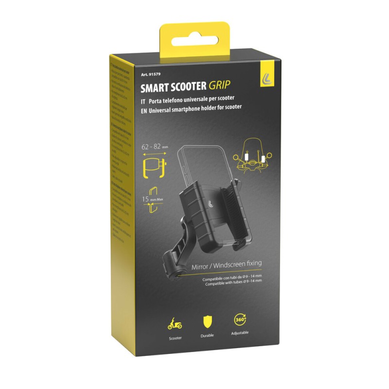 ΒΑΣΗ ΣΤΗΡΙΞΗΣ ΚΙΝΗΤΟΥ SMART SCOOTER GRIP 62>82mm (ΣΤΗΡΙΞΗ ΣΕ ΚΑΘΡΕΠΤΗ & ΣΕ ΜΠΑΡΑ 9>14mm) OPTILINE -1 TEM. - Optiline - 9157.9-LM ΒΑΣΗ ΣΤΗΡΙΞΗΣ ΚΙΝΗΤΟΥ SMART SCOOTER GRIP 62>82mm (ΣΤΗΡΙΞΗ ΣΕ ΚΑΘΡΕΠΤΗ & ΣΕ ΜΠΑΡΑ 9>14mm) OPTILINE -1 TEM. - Optiline - 9157.9-LM