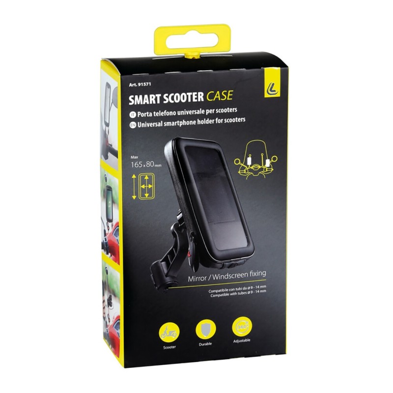 ΒΑΣΗ ΣΤΗΡΙΞΗΣ ΚΙΝΗΤΟΥ SMART SCOOTER CASE 165x90mm ( ΜΕ ΣΤΗΡΙΞΗ ΣΤΟ ΚΑΘΡΕΠΤΗ Η ΣΕ ΜΠΑΡΑ 9-14mm) - Lampa - 9157.1-LM ΒΑΣΗ ΣΤΗΡΙΞΗΣ ΚΙΝΗΤΟΥ SMART SCOOTER CASE 165x90mm ( ΜΕ ΣΤΗΡΙΞΗ ΣΤΟ ΚΑΘΡΕΠΤΗ Η ΣΕ ΜΠΑΡΑ 9-14mm) - Lampa - 9157.1-LM