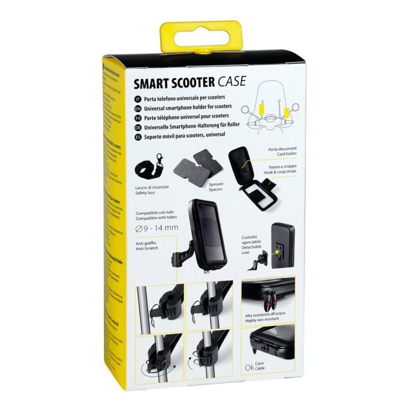 ΒΑΣΗ ΣΤΗΡΙΞΗΣ ΚΙΝΗΤΟΥ SMART SCOOTER CASE 165x90mm ( ΜΕ ΣΤΗΡΙΞΗ ΣΤΟ ΚΑΘΡΕΠΤΗ Η ΣΕ ΜΠΑΡΑ 9-14mm) - Lampa - 9157.1-LM ΒΑΣΗ ΣΤΗΡΙΞΗΣ ΚΙΝΗΤΟΥ SMART SCOOTER CASE 165x90mm ( ΜΕ ΣΤΗΡΙΞΗ ΣΤΟ ΚΑΘΡΕΠΤΗ Η ΣΕ ΜΠΑΡΑ 9-14mm) - Lampa - 9157.1-LM