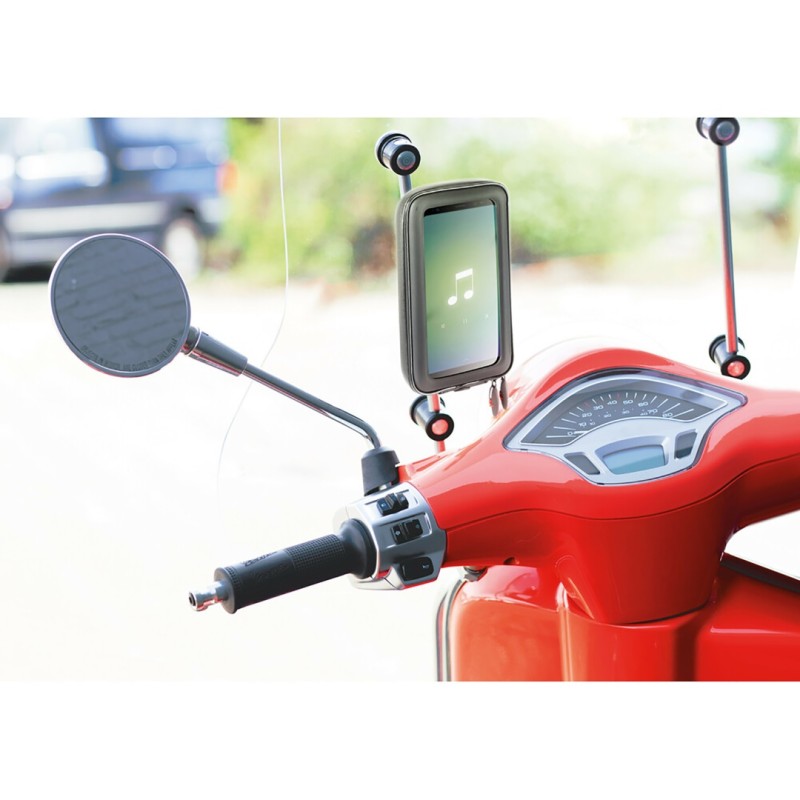 ΒΑΣΗ ΣΤΗΡΙΞΗΣ ΚΙΝΗΤΟΥ SMART SCOOTER CASE 165x90mm ( ΜΕ ΣΤΗΡΙΞΗ ΣΤΟ ΚΑΘΡΕΠΤΗ Η ΣΕ ΜΠΑΡΑ 9-14mm) - Lampa - 9157.1-LM ΒΑΣΗ ΣΤΗΡΙΞΗΣ ΚΙΝΗΤΟΥ SMART SCOOTER CASE 165x90mm ( ΜΕ ΣΤΗΡΙΞΗ ΣΤΟ ΚΑΘΡΕΠΤΗ Η ΣΕ ΜΠΑΡΑ 9-14mm) - Lampa - 9157.1-LM