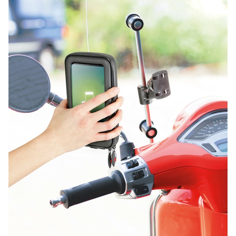 ΒΑΣΗ ΣΤΗΡΙΞΗΣ ΚΙΝΗΤΟΥ SMART SCOOTER CASE 165x90mm ( ΜΕ ΣΤΗΡΙΞΗ ΣΤΟ ΚΑΘΡΕΠΤΗ Η ΣΕ ΜΠΑΡΑ 9-14mm) - Lampa - 9157.1-LM ΒΑΣΗ ΣΤΗΡΙΞΗΣ ΚΙΝΗΤΟΥ SMART SCOOTER CASE 165x90mm ( ΜΕ ΣΤΗΡΙΞΗ ΣΤΟ ΚΑΘΡΕΠΤΗ Η ΣΕ ΜΠΑΡΑ 9-14mm) - Lampa - 9157.1-LM