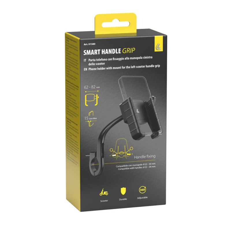 ΒΑΣΗ ΣΤΗΡΙΞΗΣ ΚΙΝΗΤΟΥ SMART HANDLE GRIP 62-82mm (ΣΤΗΡΙΞΗ ΣΤΟ ΑΡΙΣΤΕΡΟ ΧΕΡΟΥΛΙ 22-34mm) OPTILINE -1 TEM. - Lampa - 9158.0-LM ΒΑΣΗ ΣΤΗΡΙΞΗΣ ΚΙΝΗΤΟΥ SMART HANDLE GRIP 62-82mm (ΣΤΗΡΙΞΗ ΣΤΟ ΑΡΙΣΤΕΡΟ ΧΕΡΟΥΛΙ 22-34mm) OPTILINE -1 TEM. - Lampa - 9158.0-LM